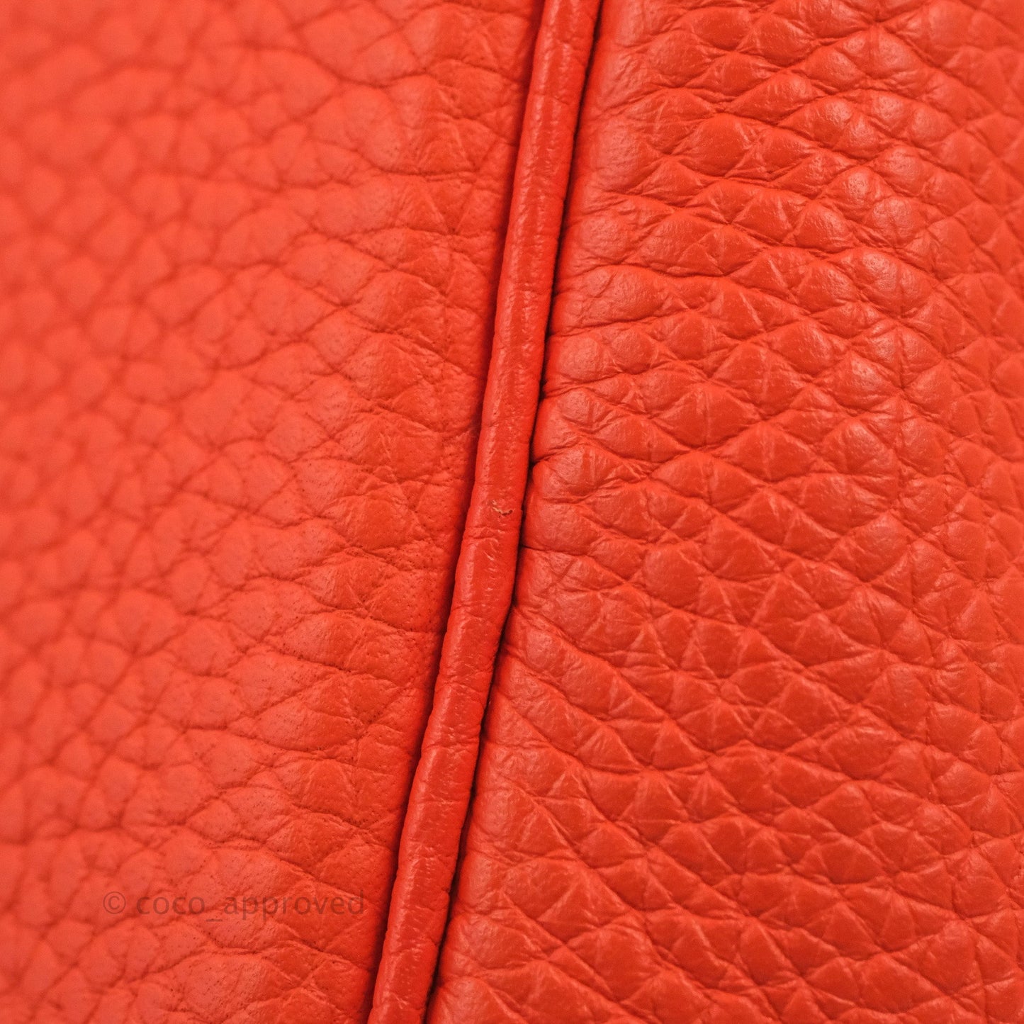 Hermès Picotin 22 Orange Clemence Palladium Hardware
