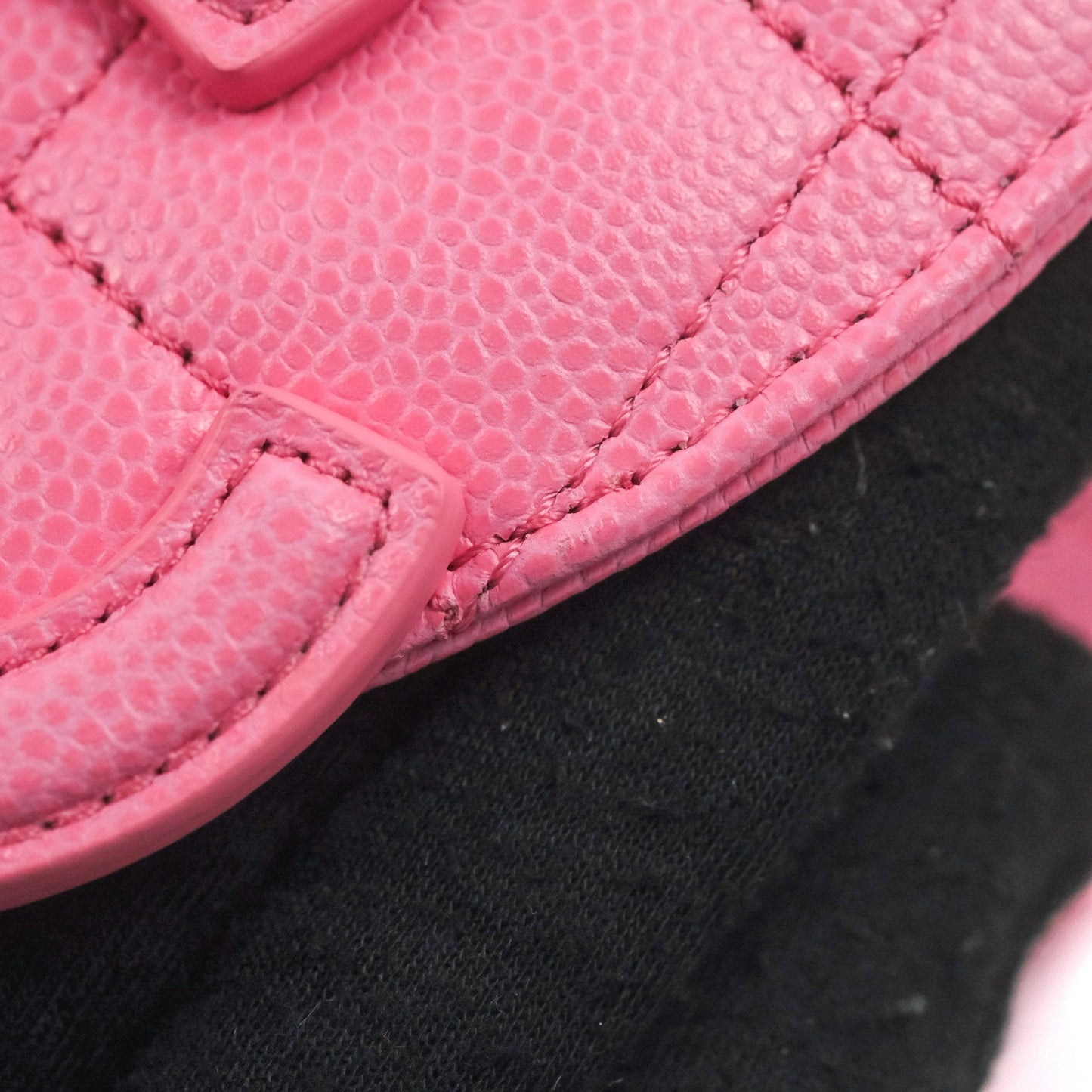 Chanel Mini Messenger Pink Caviar Bag 23P