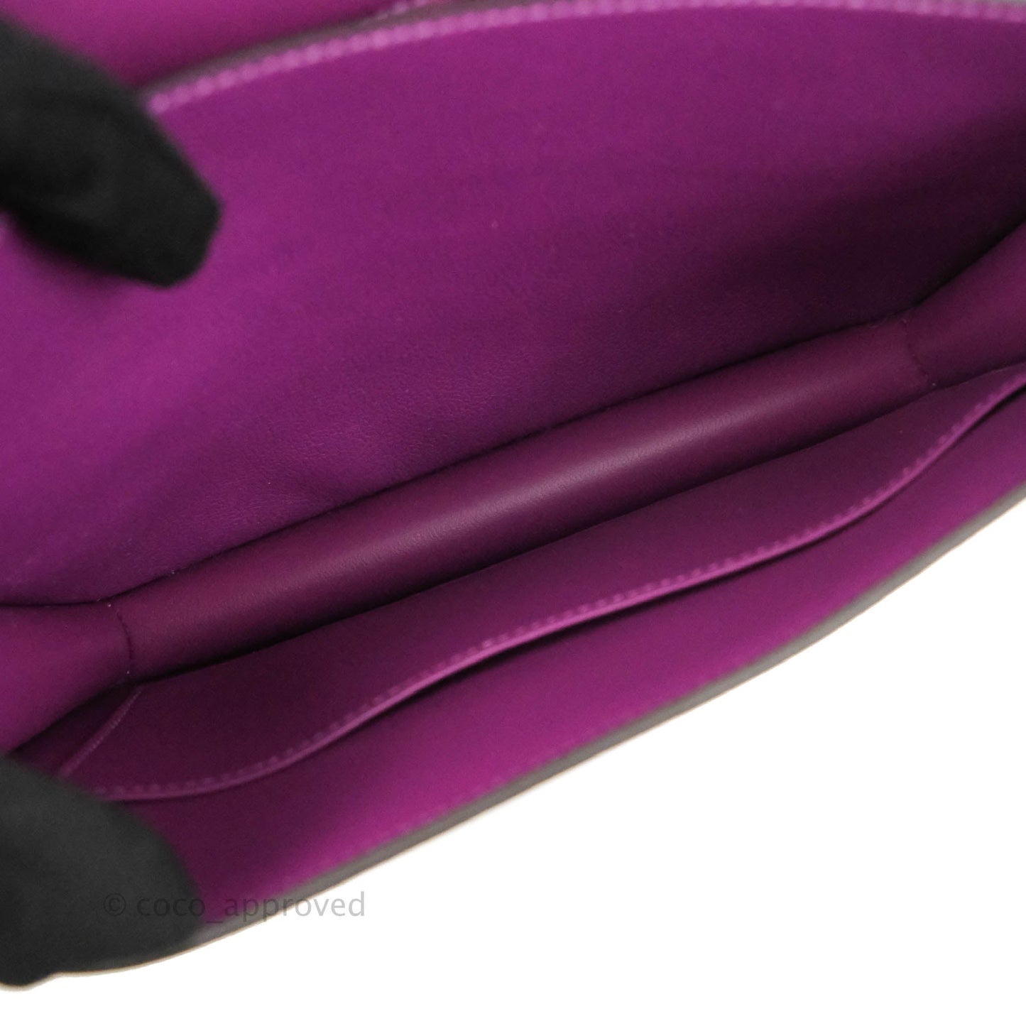 Hermès Constance 24 Anemone Evercolor Palladium Hardware