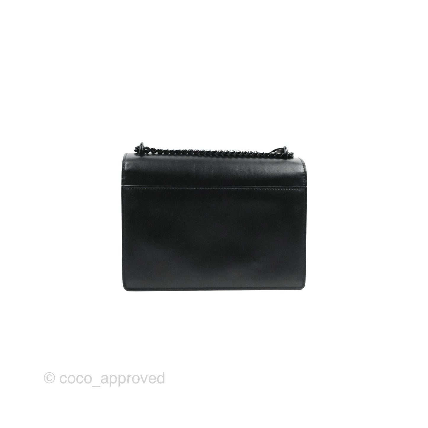 Saint Laurent Sunset Medium So Black Calfskin