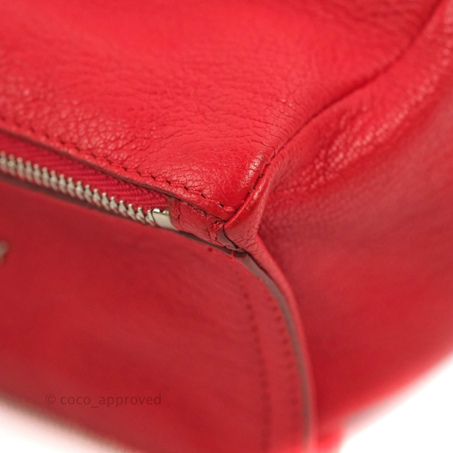 Givenchy Pandora Pouch Red Calfskin Silver Hardware