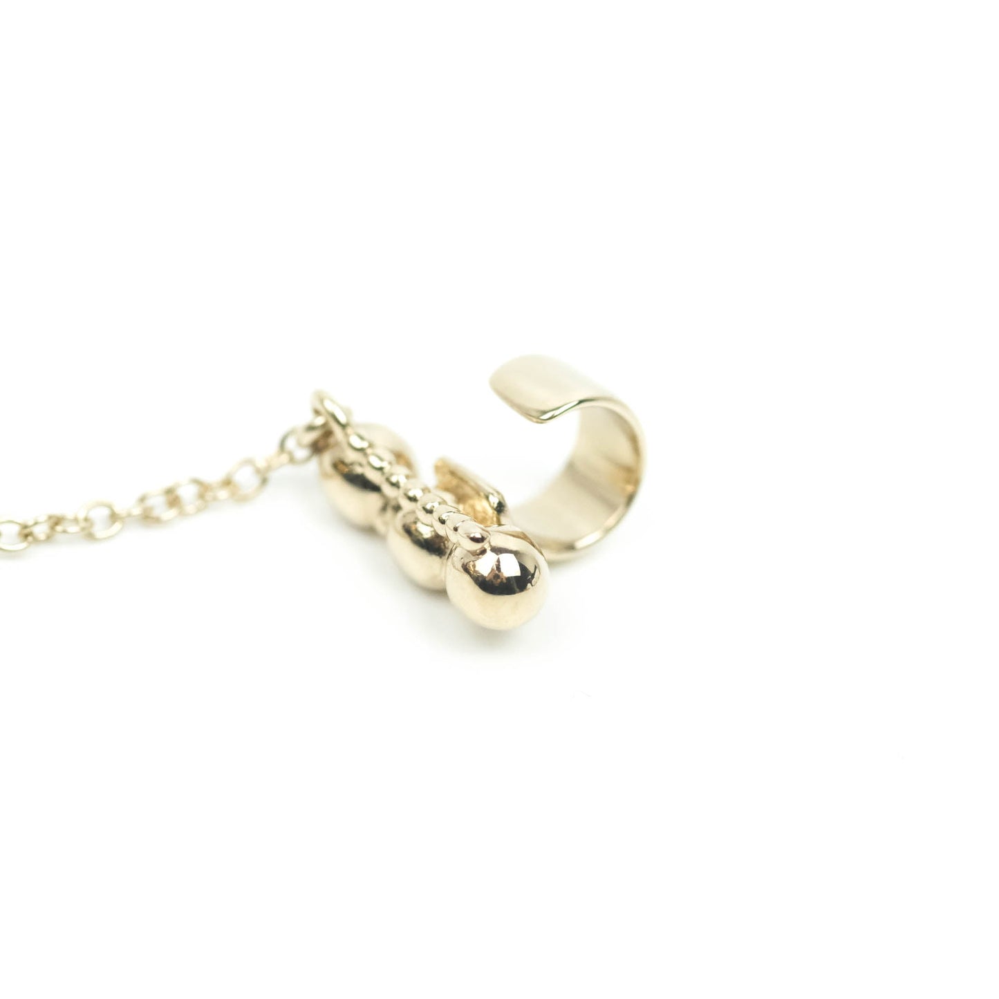 Chanel Crystal CC Earrings Ear Clip Gold Tone22C