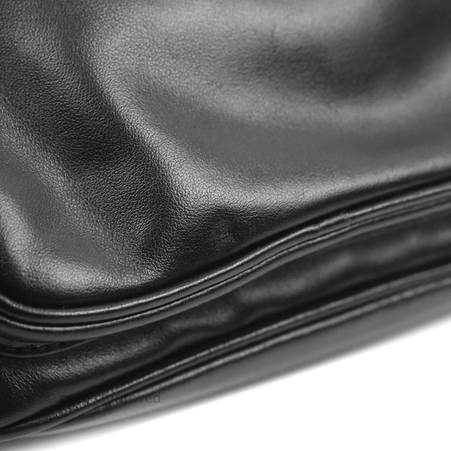 Prada Duet Bucket Bag Black Leather