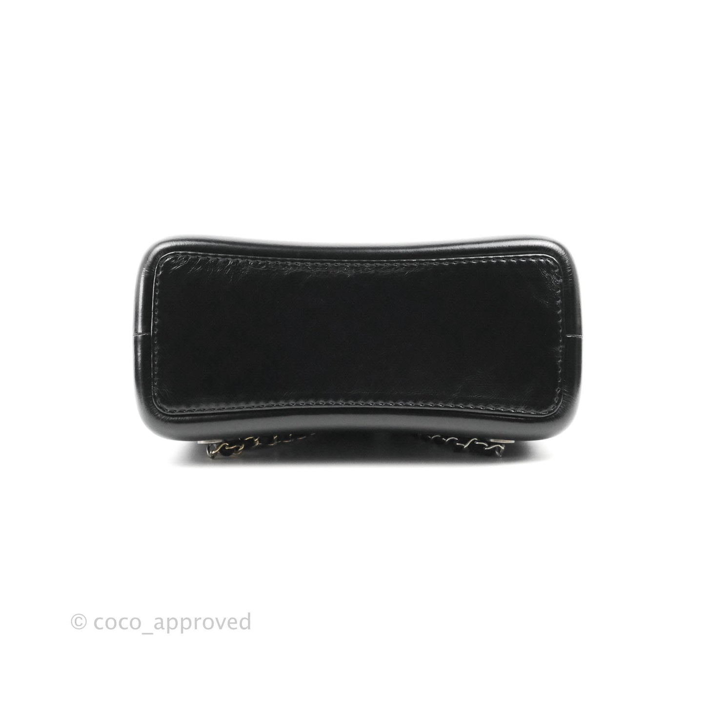Chanel Small Gabrielle Backpack Black Aged Calfskin