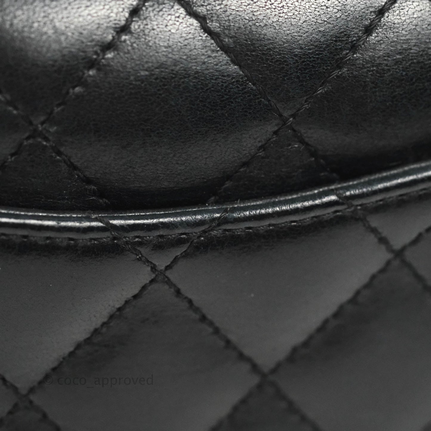 Chanel Vintage Mini Rectangular Black Calfskin 24K Gold Hardware