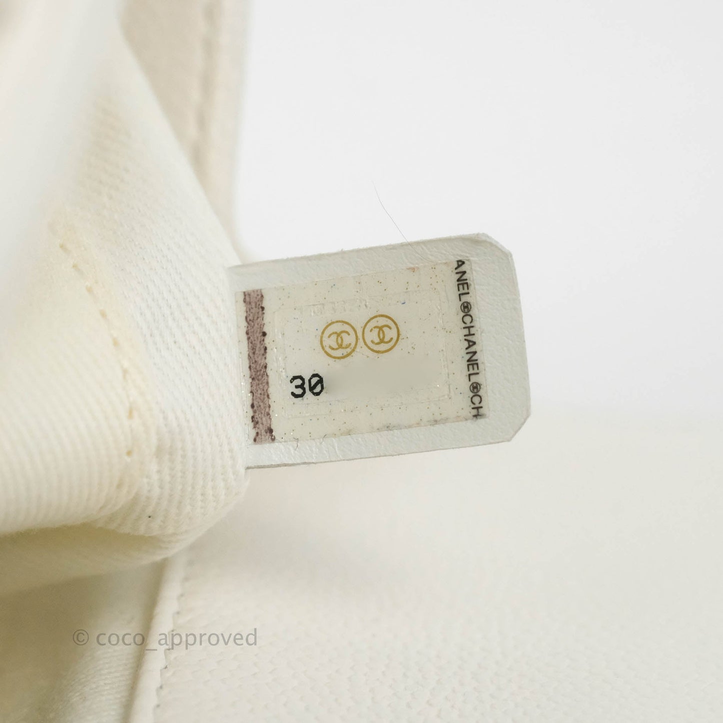 Chanel Quilted Small Business Affinity Flap White Caviar Gold Hardware