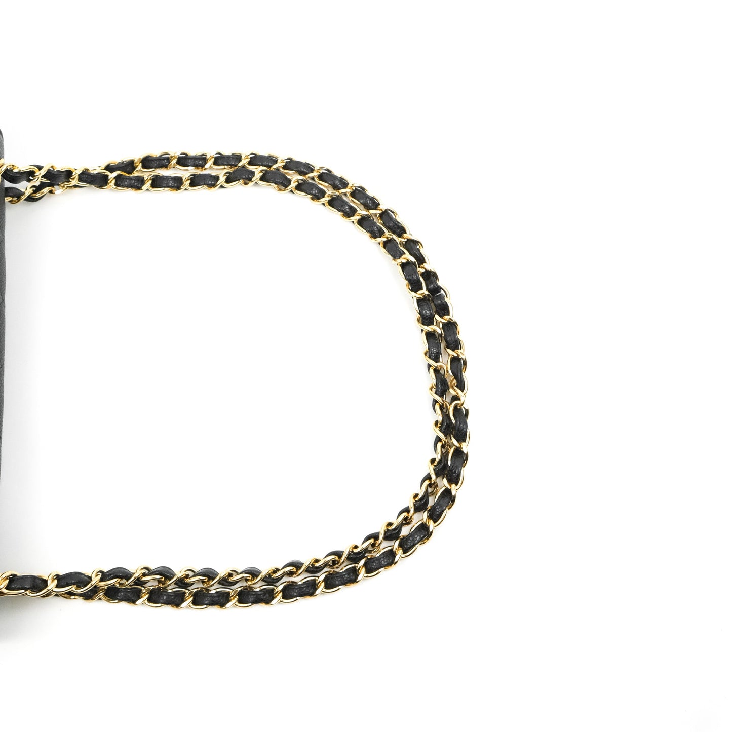 Chanel Jumbo Double Flap Black Caviar Gold Hardware⁣⁣