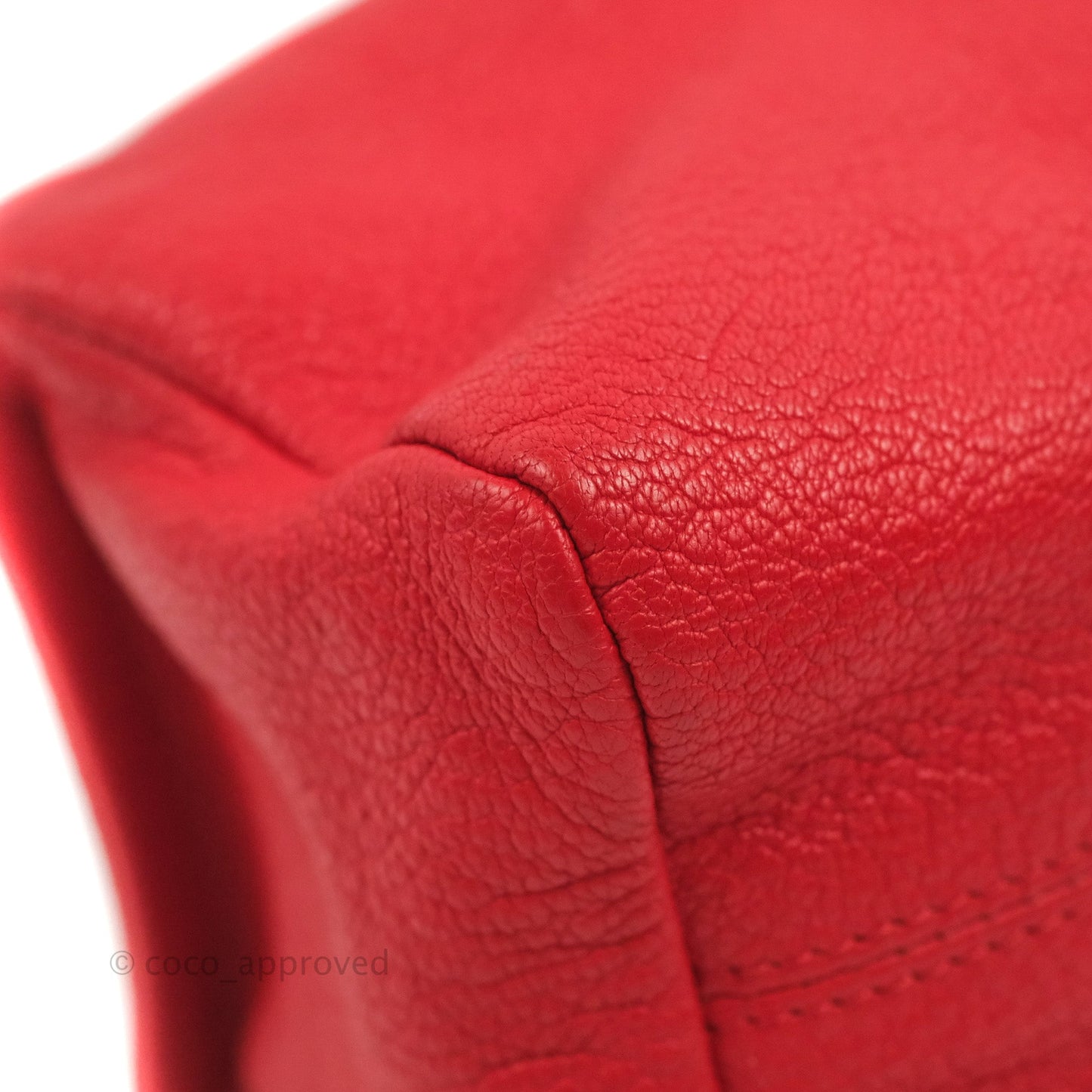 Givenchy Pandora Pouch Red Calfskin Silver Hardware