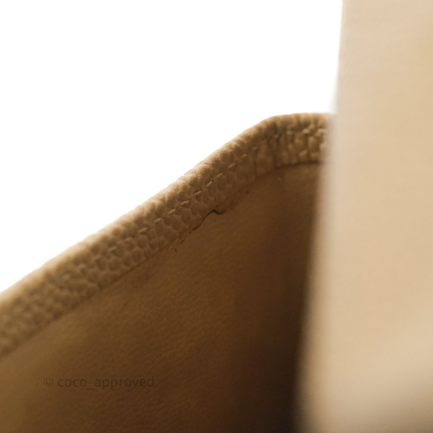 Chanel Vintage Tote Beige Caviar 24K Gold Hardware