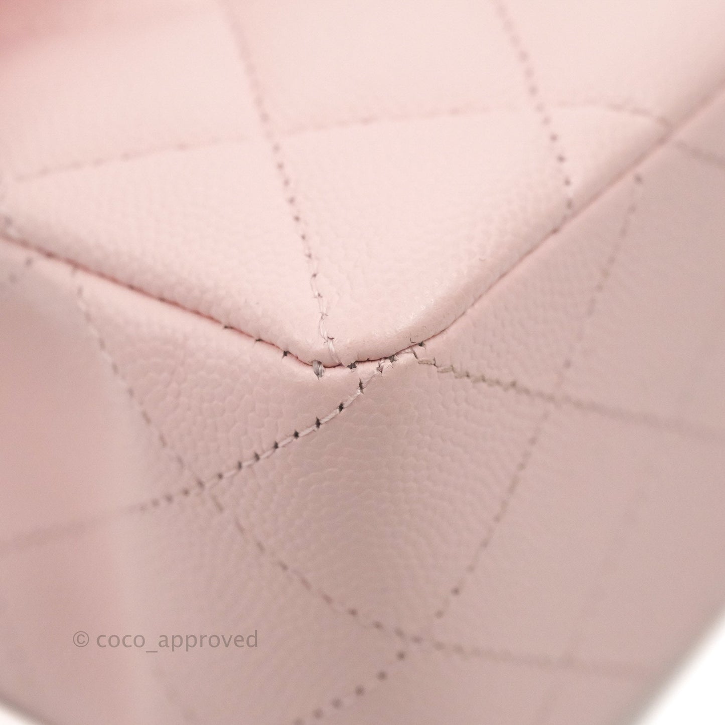 Chanel Classic Small S/M Flap Pink Caviar Gold Hardware 22S