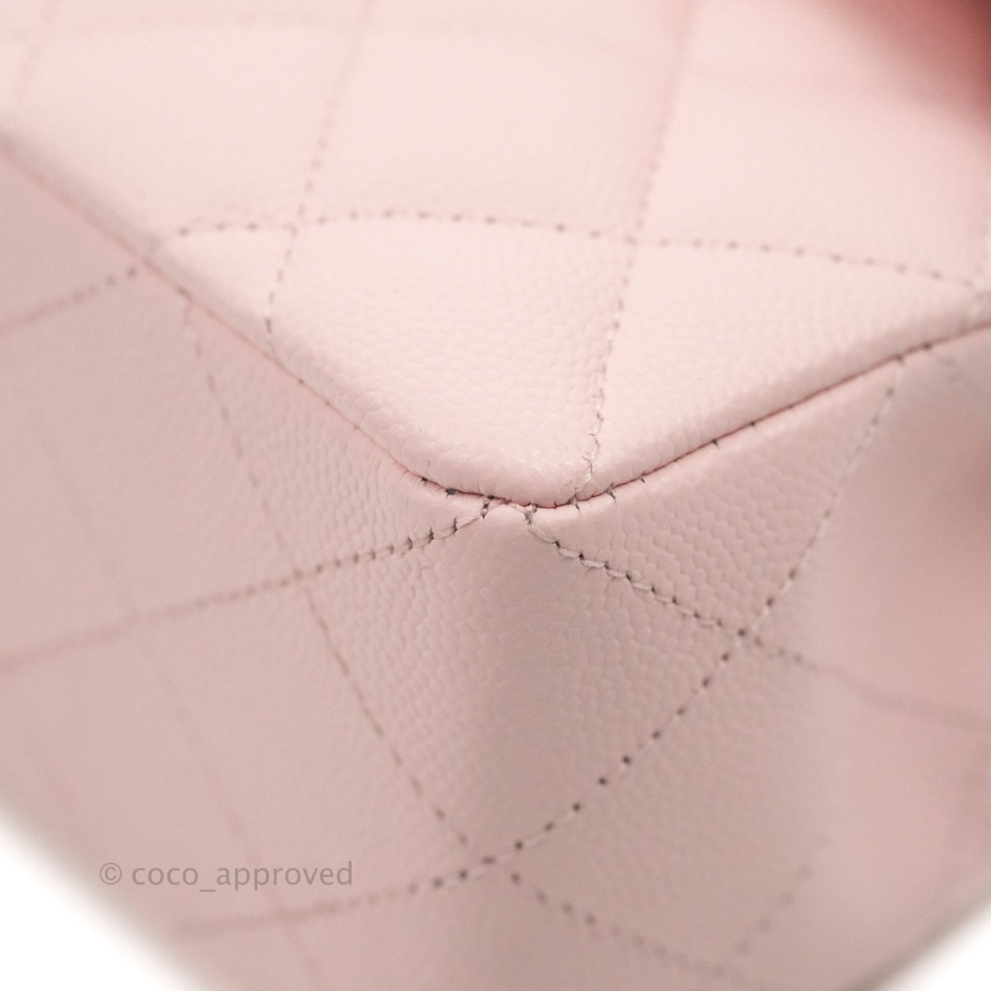 Chanel Classic Small S/M Flap Pink Caviar Gold Hardware 22S