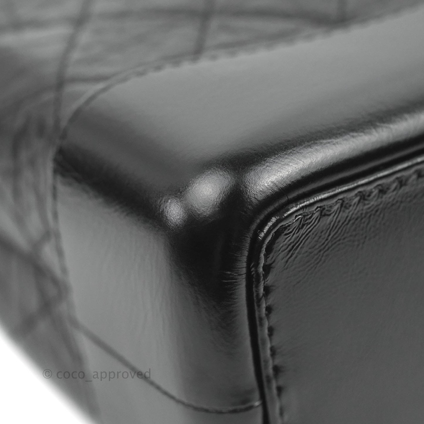 Chanel Small Gabrielle Backpack Black Aged Calfskin