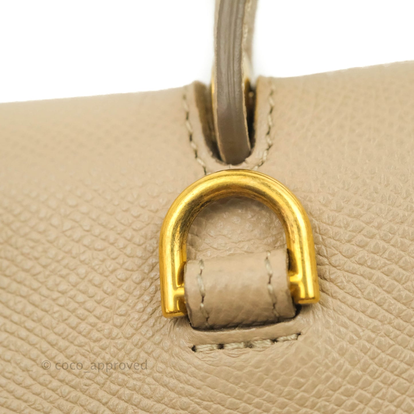 Celine Micro Belt Bag Light Taupe Grained Calfskin Gold Hardware