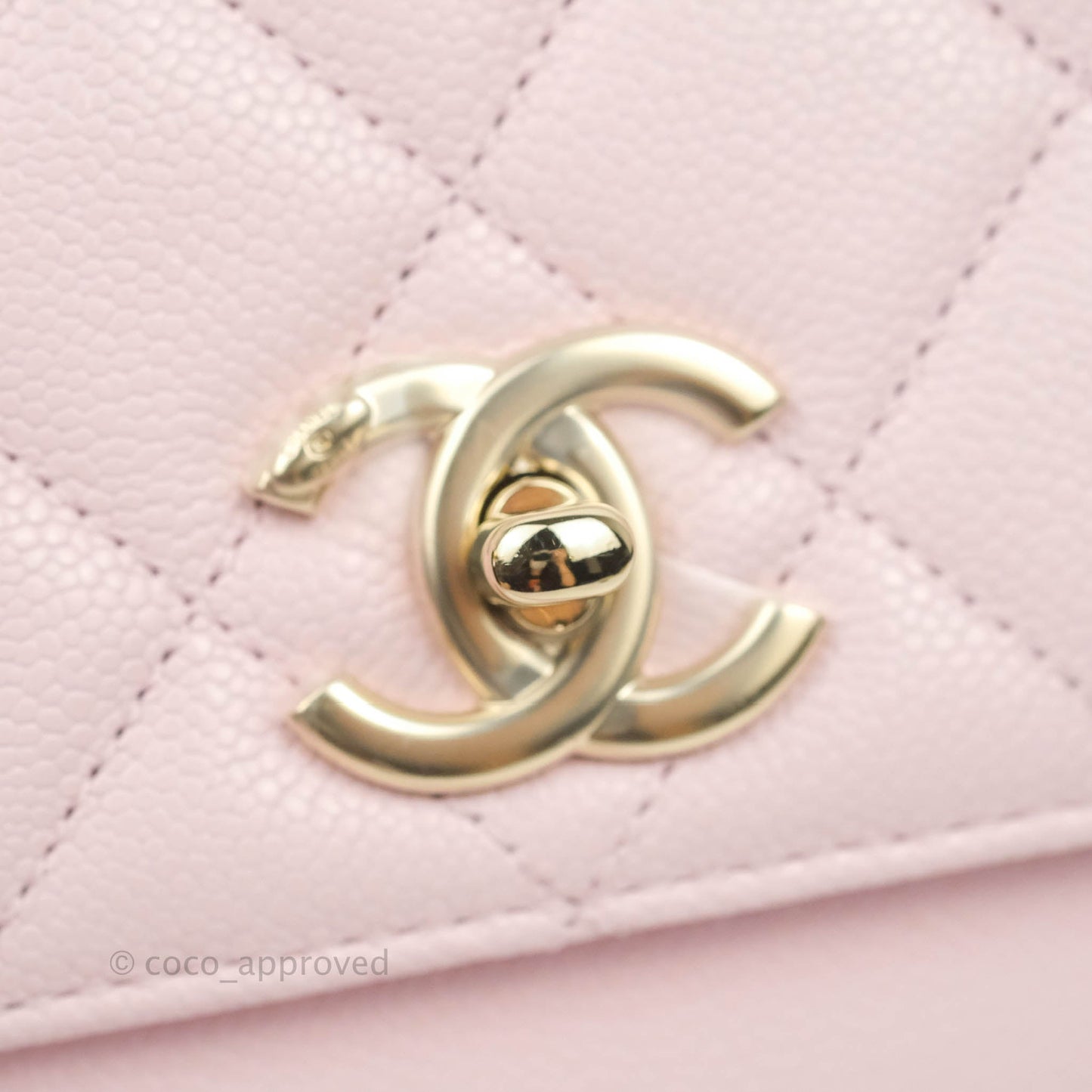 Chanel Quilted Small Business Affinity Flap Pink Caviar Gold Hardware