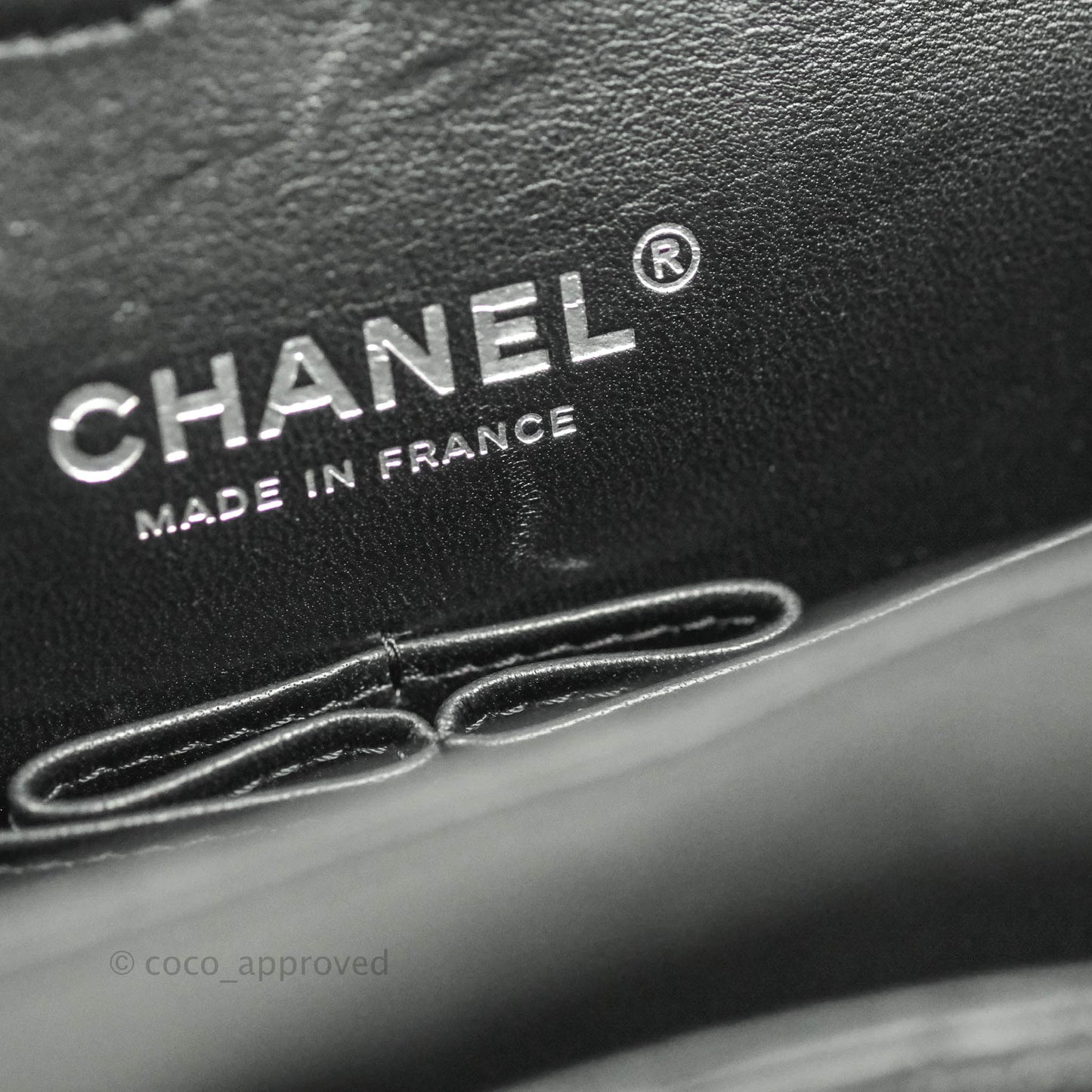 Chanel Classic Quilted M/L Medium Double Flap So Black Lambskin