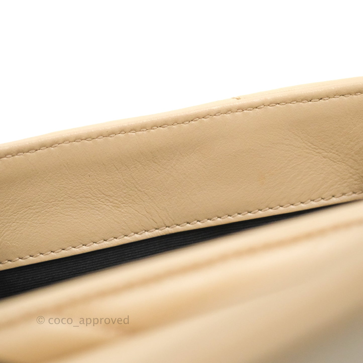 Saint Laurent Loulou Toy Quilted Leather Shoulder Bag Light Beige