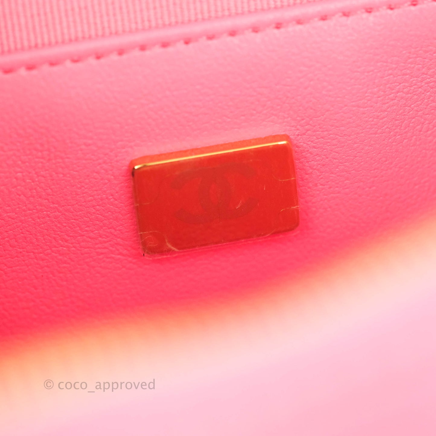 Chanel Large Heart Bag Pink Lambskin Gold Hardware 22S