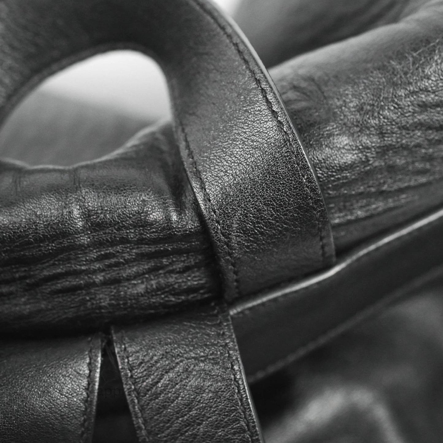 Saint Laurent Festival Fringe Backpack Black Calfskin