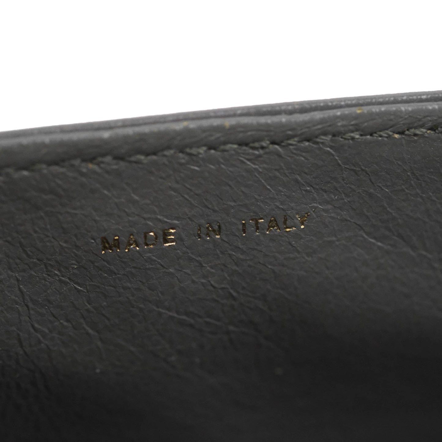 Celine Vintage Royal Triomphe Lock Crossbody Bag Grey