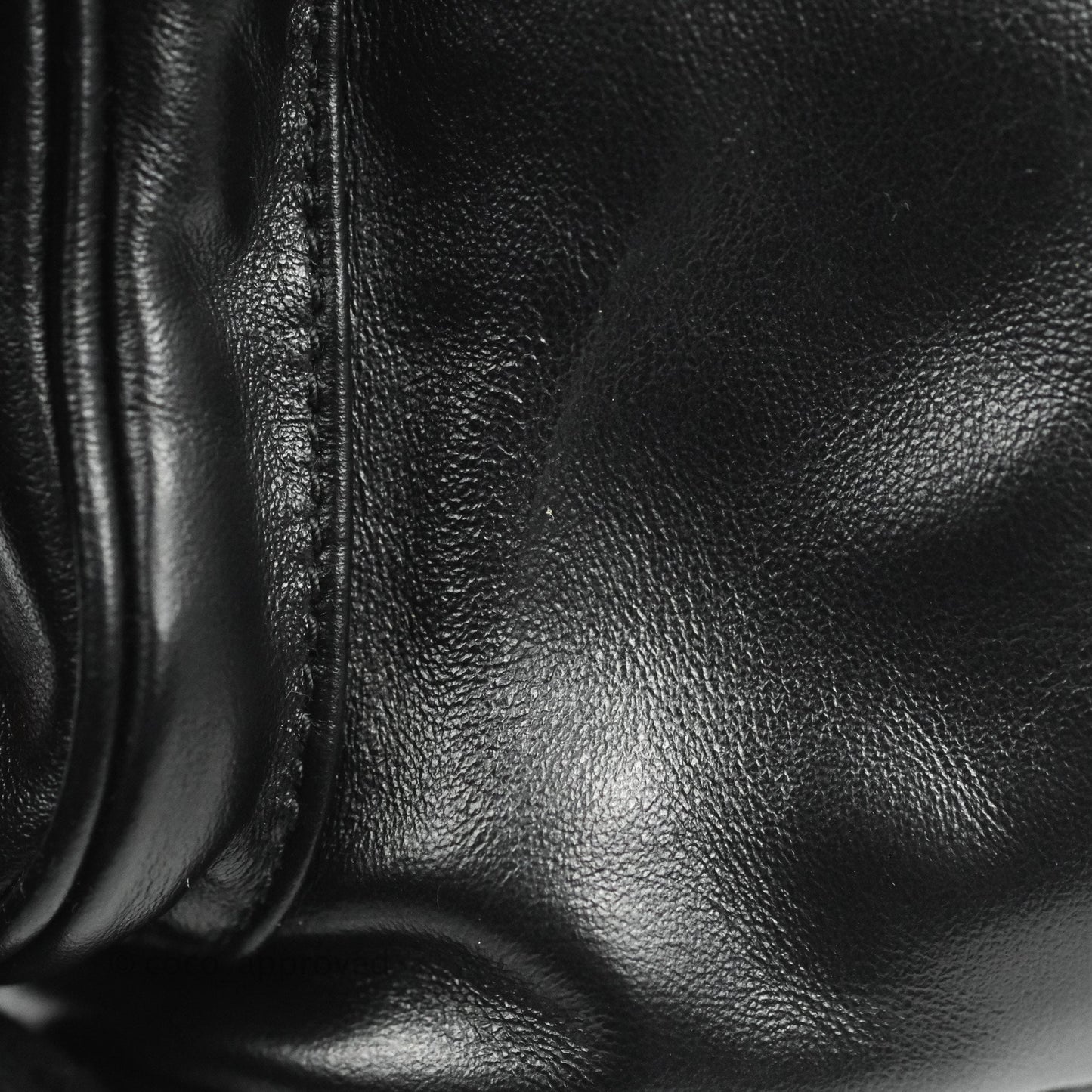 Prada Duet Bucket Bag Black Leather
