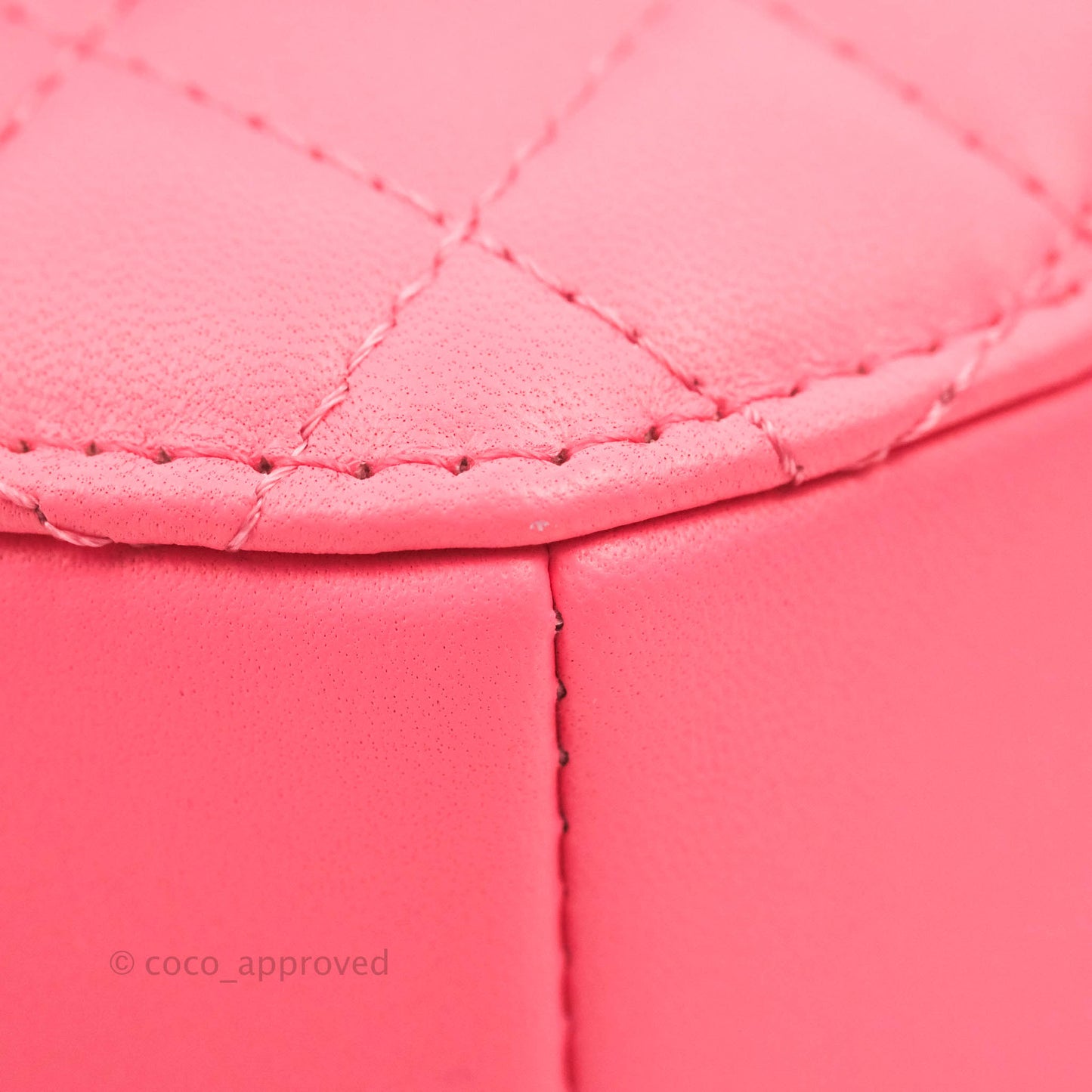 Chanel Large Heart Bag Pink Lambskin Gold Hardware 22S