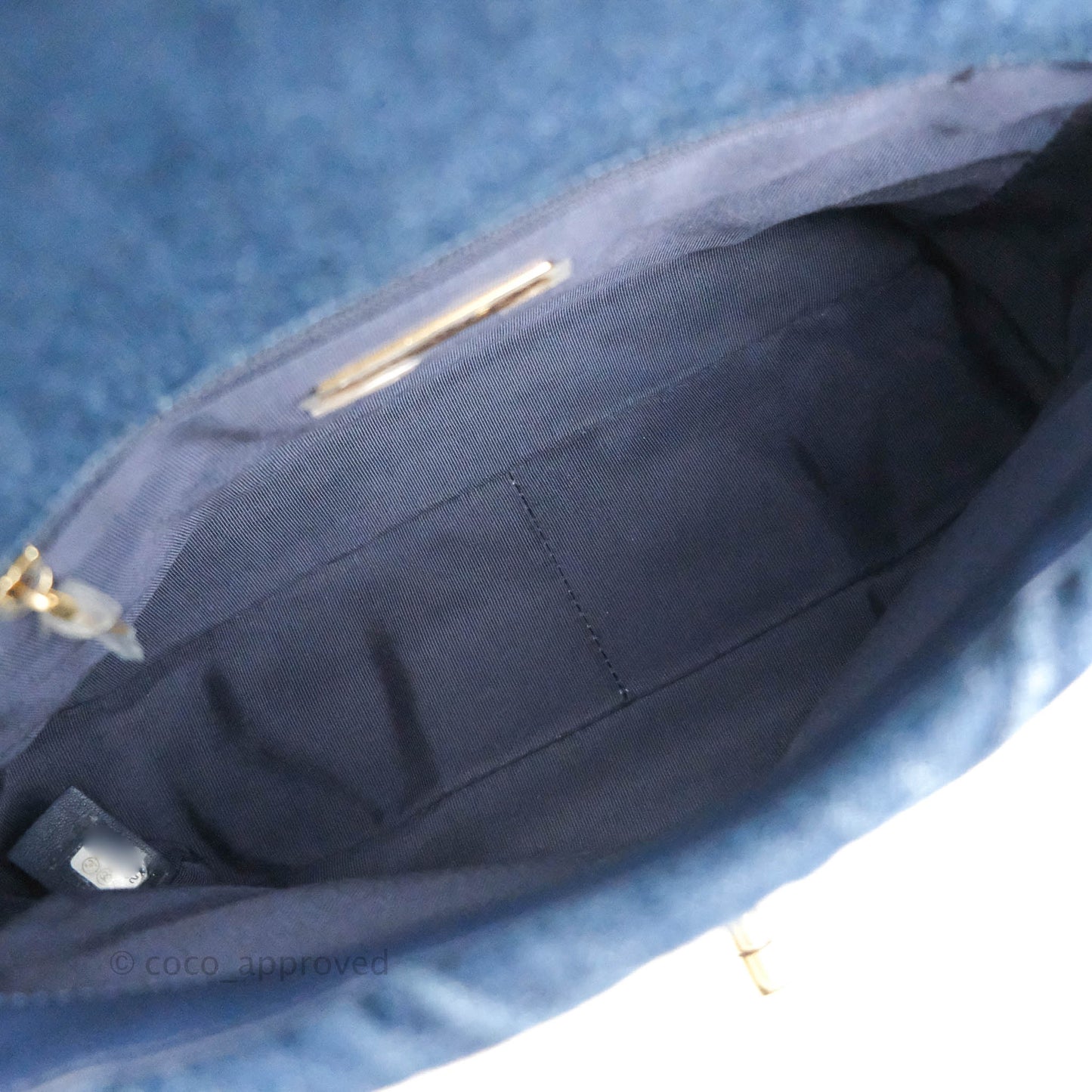 Chanel 19 Small Denim Mixed Hardware