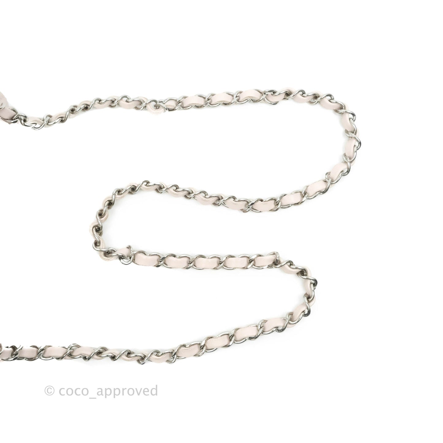Chanel Quilted Mini Rectangular Light Lilac Lambskin Silver Hardware