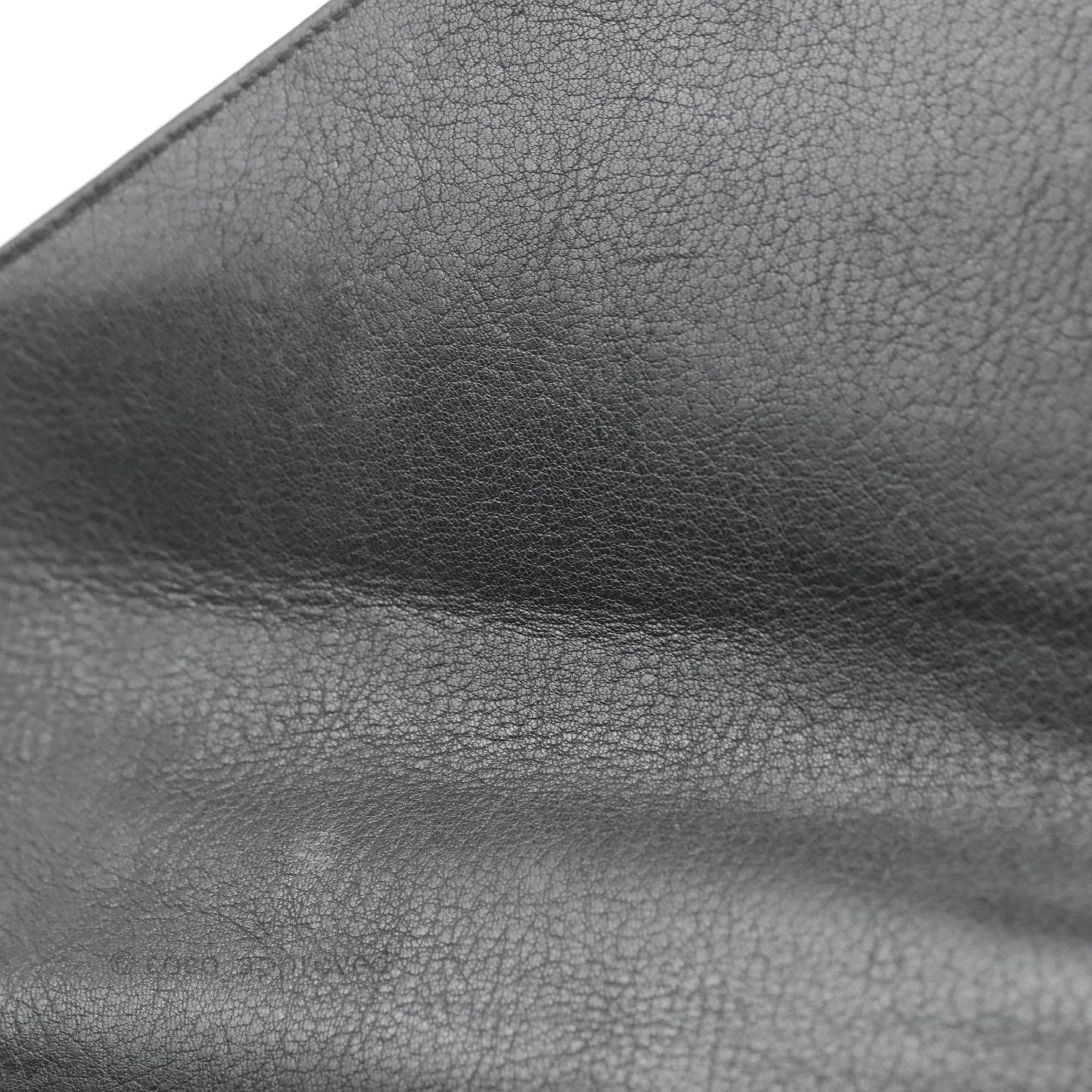 Saint Laurent Chevron Large College Black Chain Bag Ruthenium Hardware