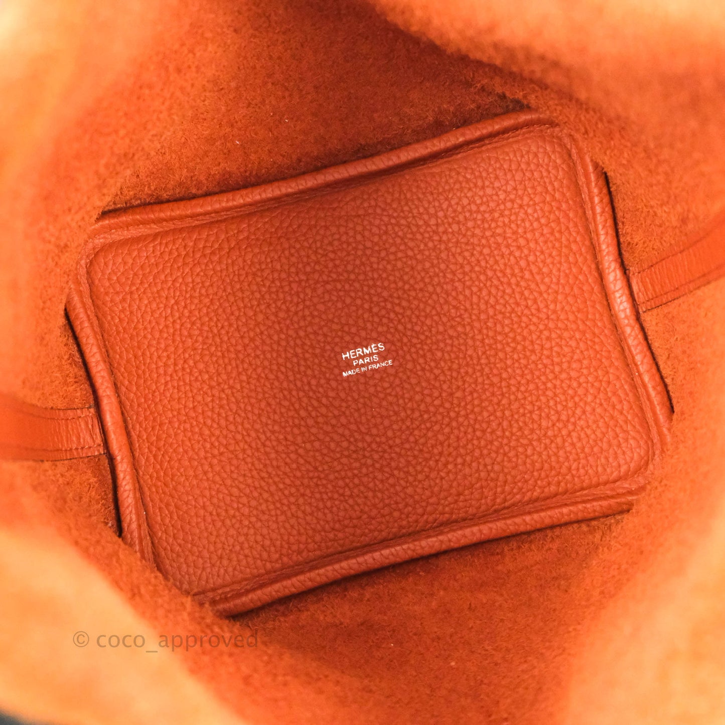 Hermès Picotin Lock 18 PM Cuivre 6C Clemence Palladium Hardware