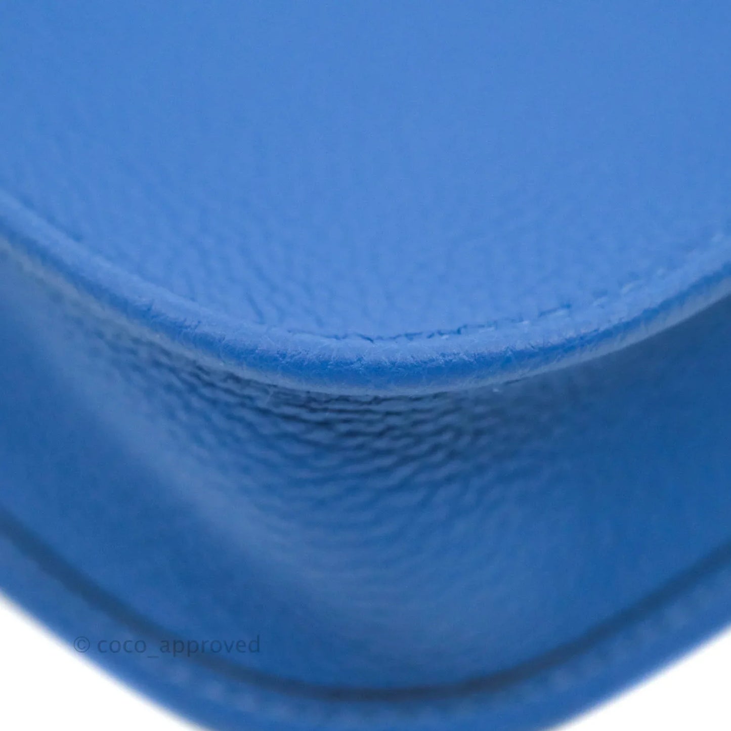 Hermès Mini Evelyne 16 Bleu France Taurillon Maurice Palladium Hardware