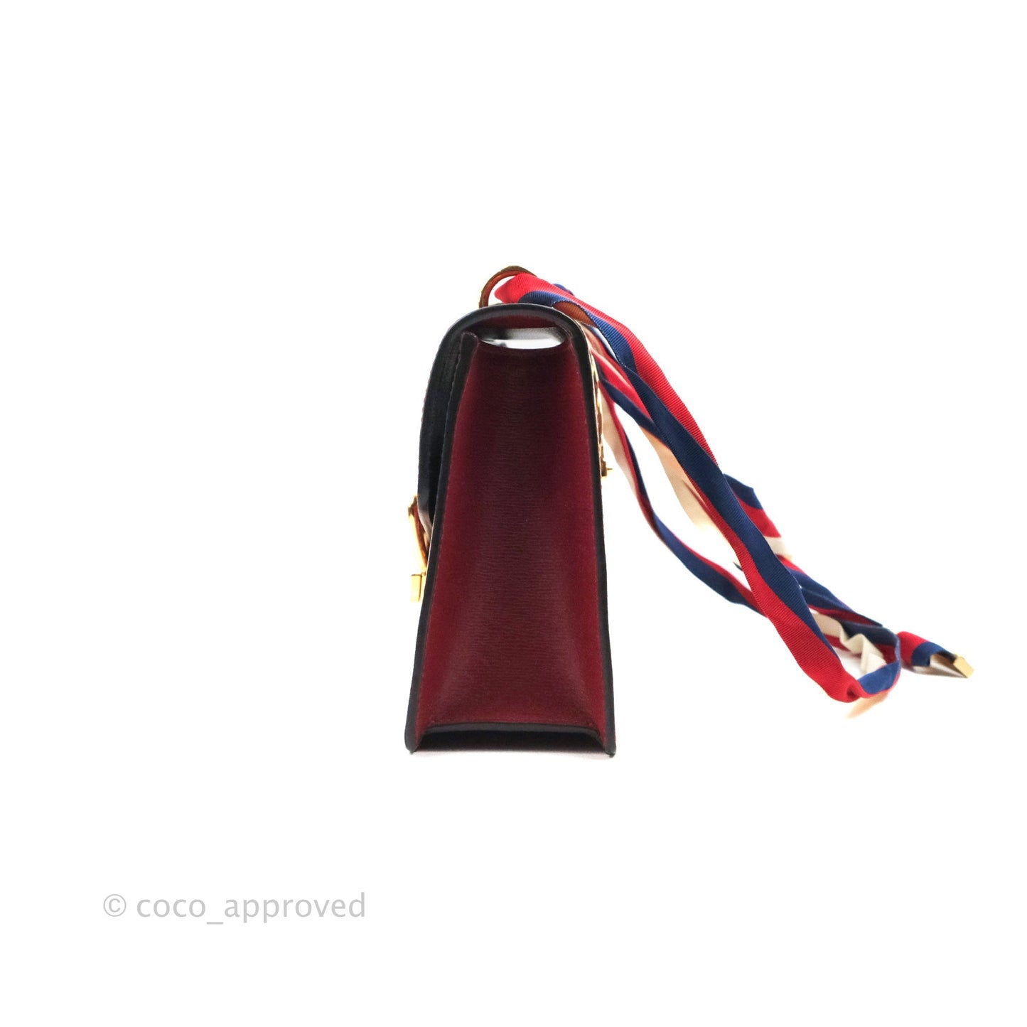Gucci GG Sylvie Crossbody Bag Red Calfskin