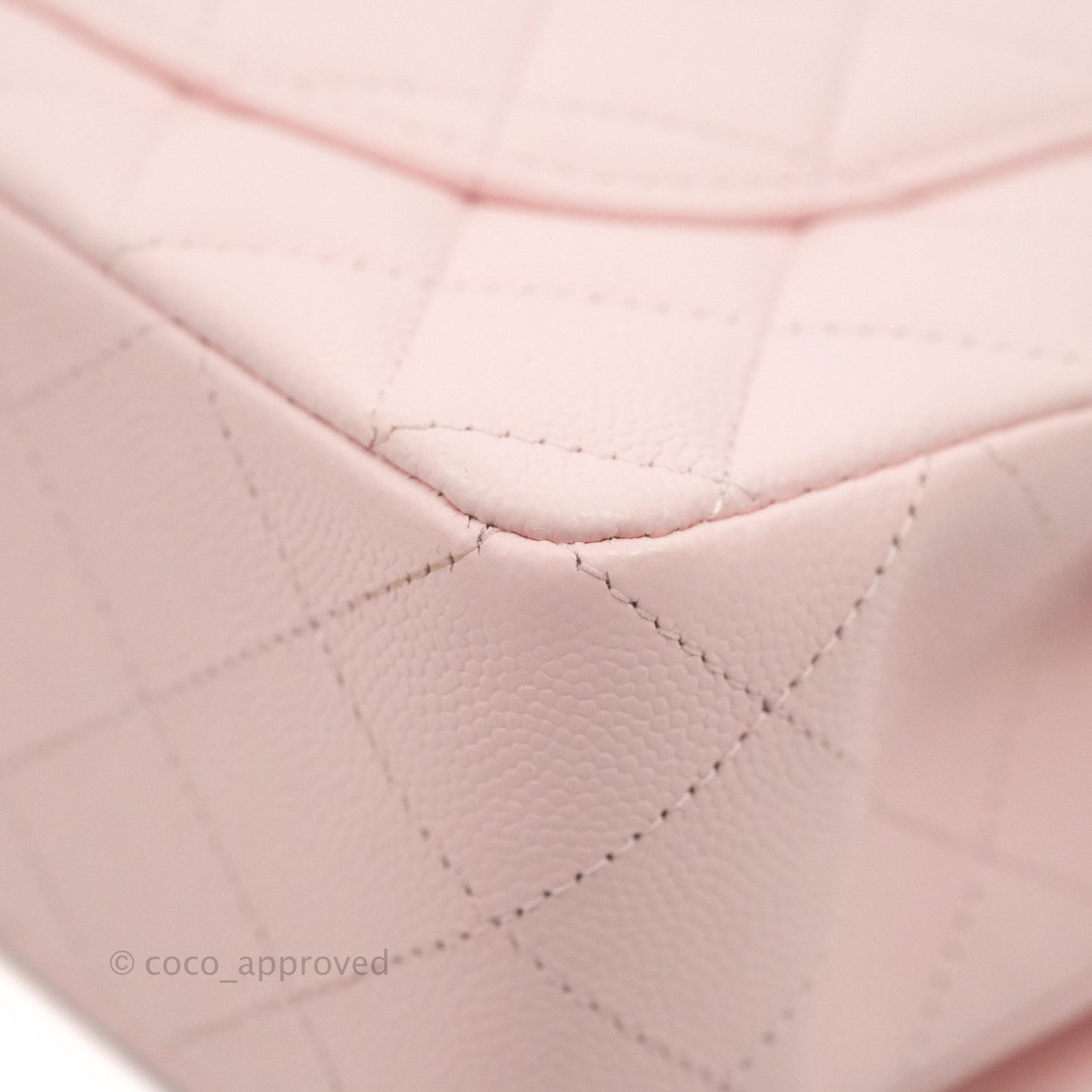 Chanel Classic Small S/M Flap Pink Caviar Gold Hardware 22S