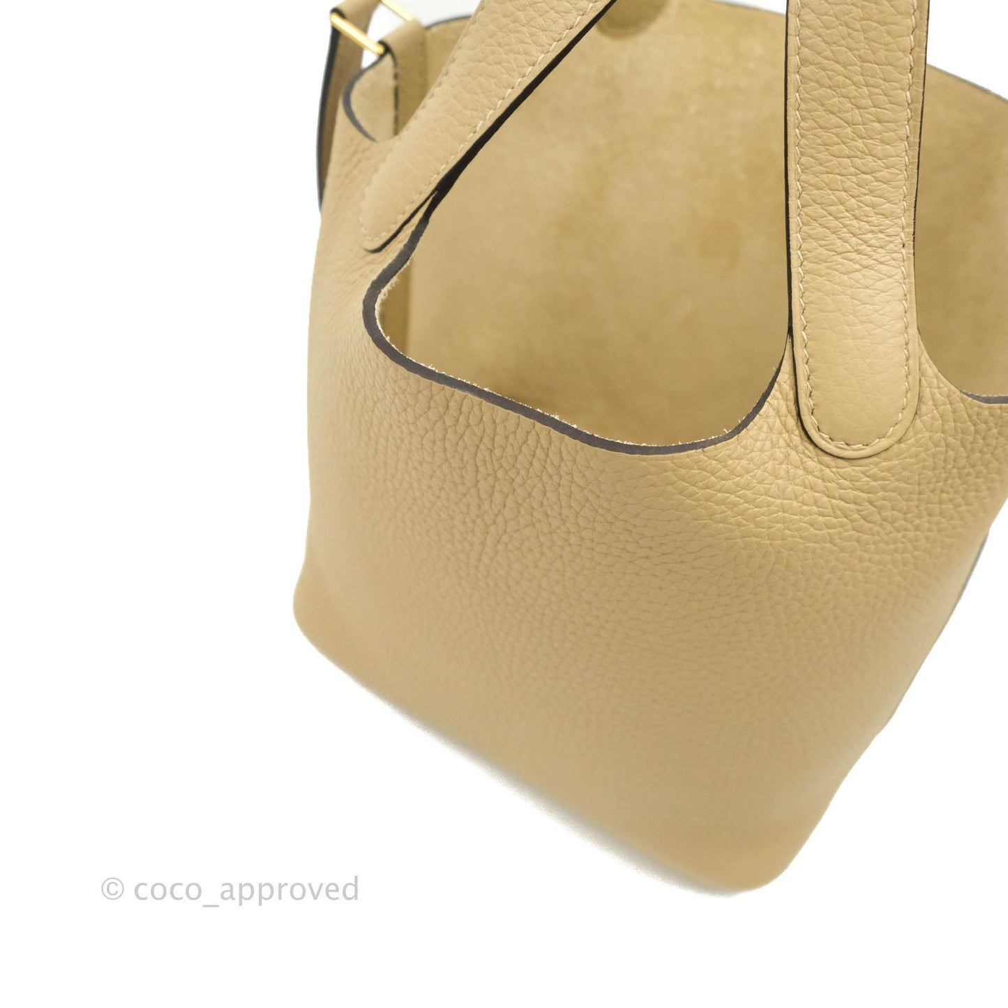 Hermès Picotin 18 PM Clemence Trench Gold Hardware