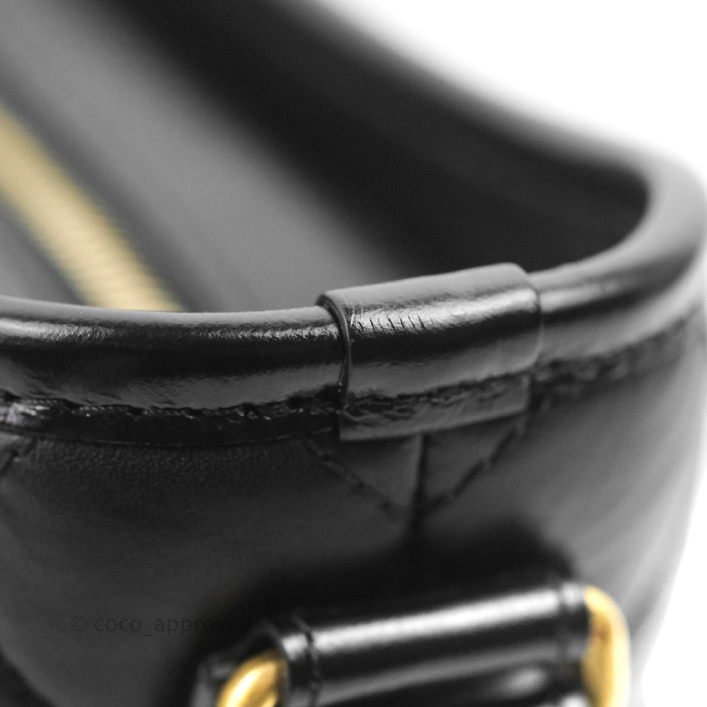 Chanel Medium Gabrielle Hobo with Logo Handle Black Aged Calfskin