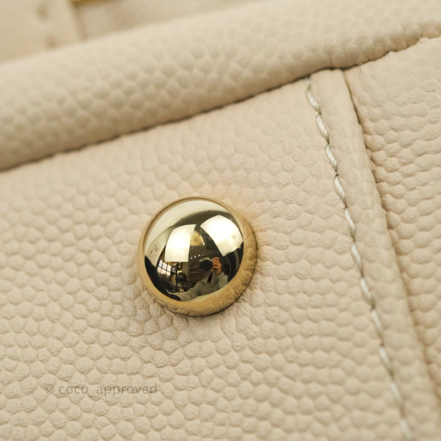 Chanel Quilted Medium Business Affinity Flap Light Beige Caviar Gold Hardware 20B