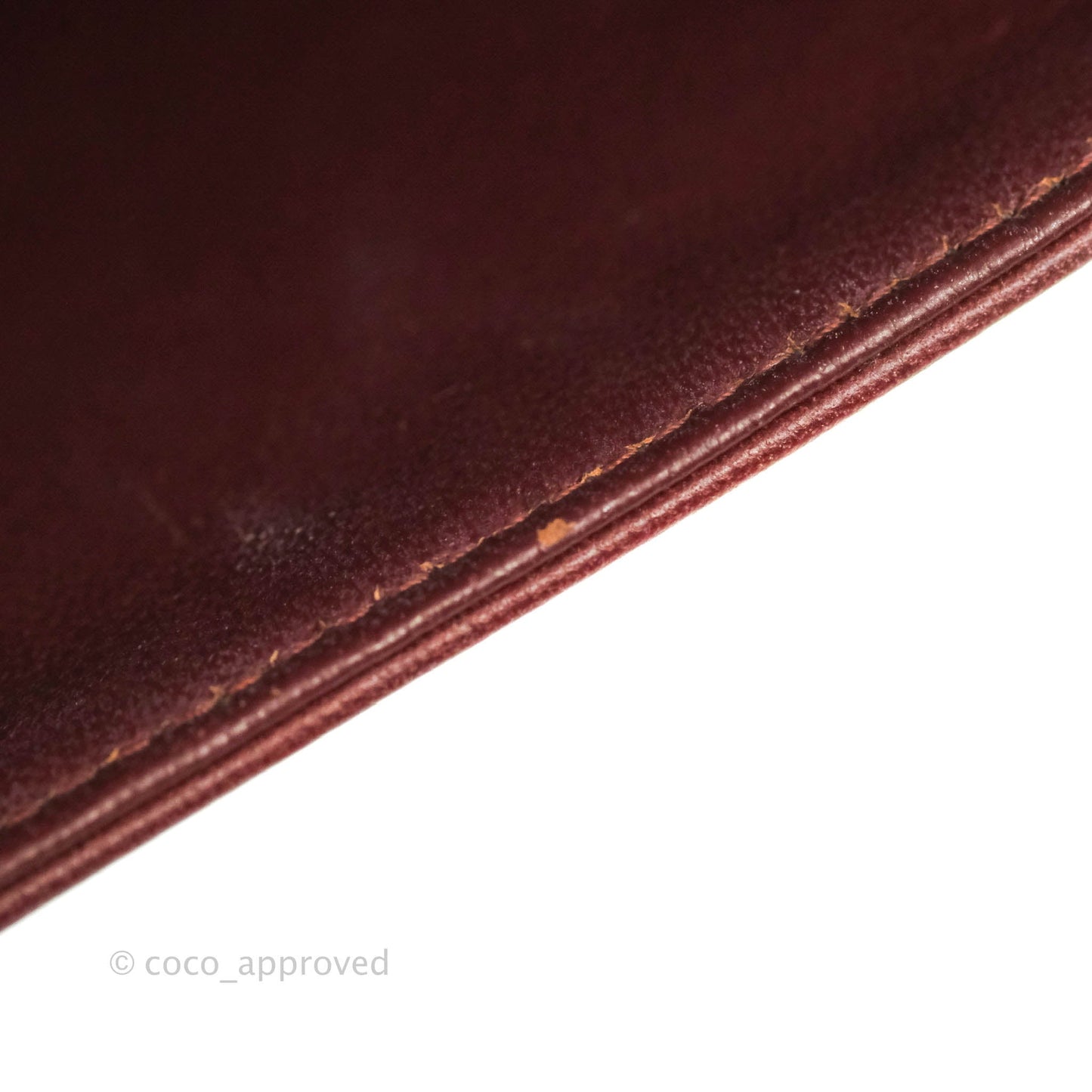 Chanel Jumbo Double Flap Burgundy Lambskin Gold Hardware