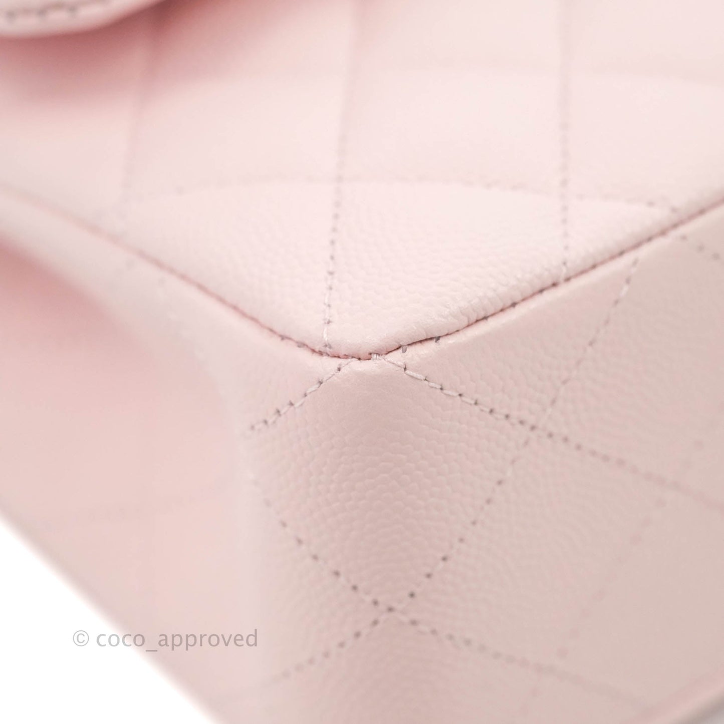 Chanel Classic Small S/M Flap Pink Caviar Gold Hardware 22S