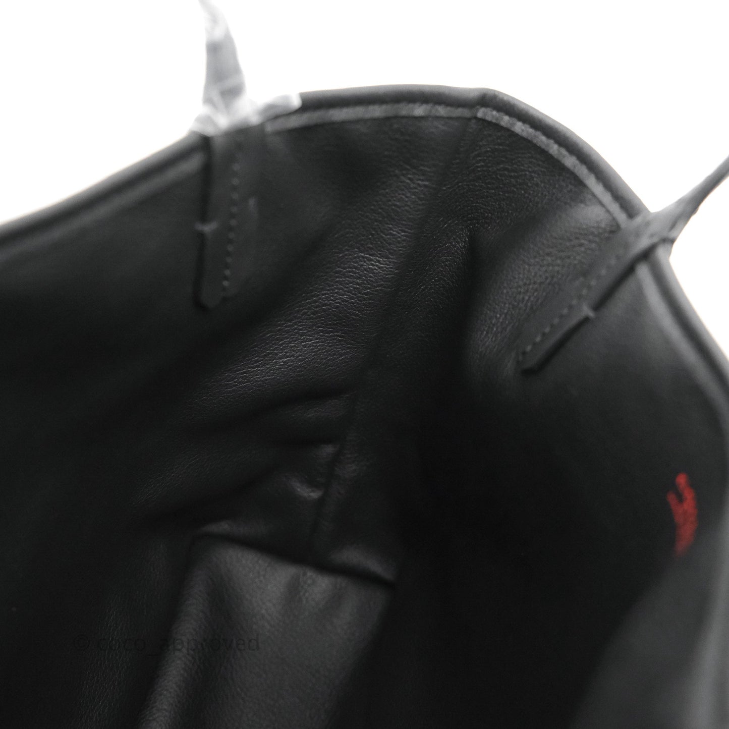 Goyard Anjou Mini Bag Goyardine Canvas Black