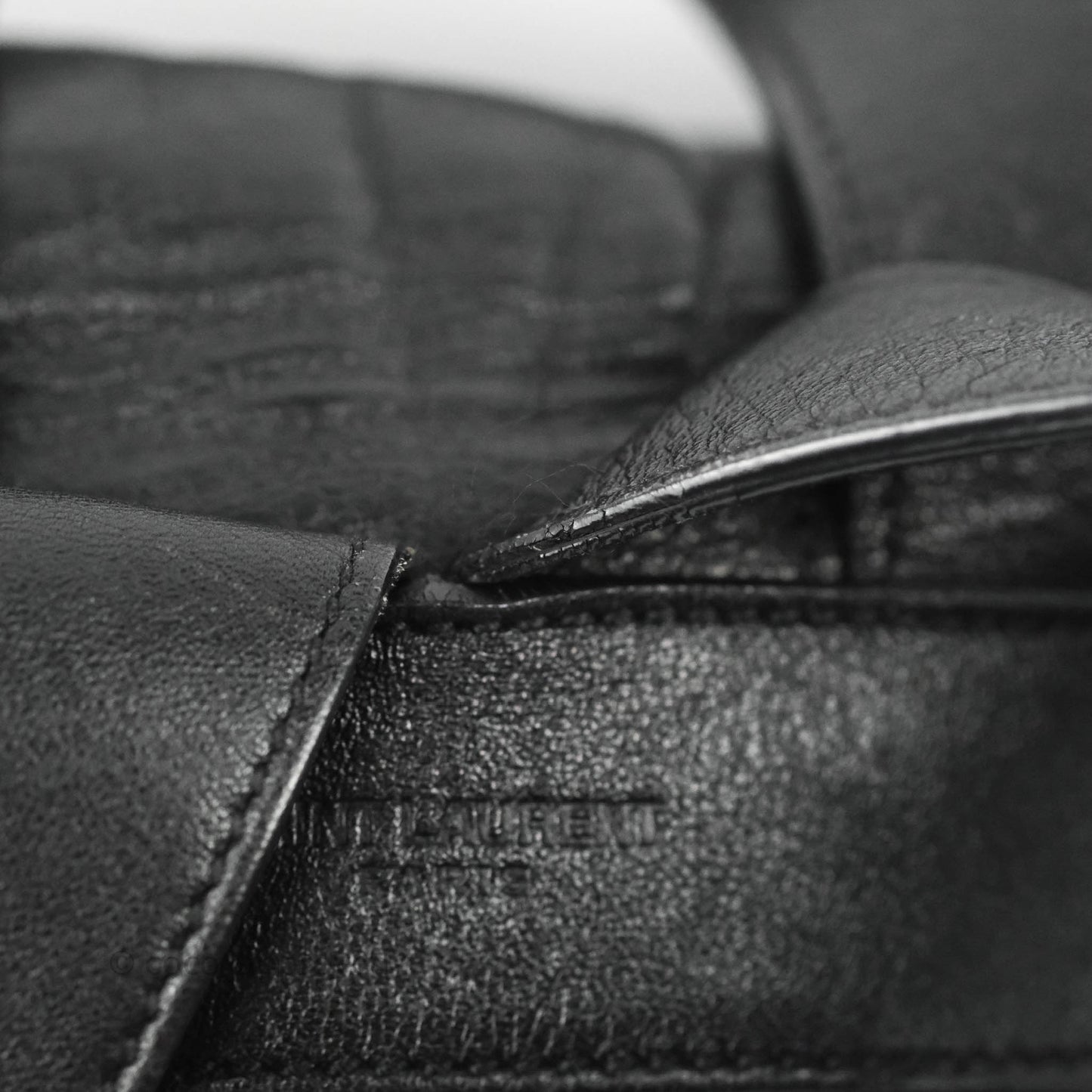 Saint Laurent Festival Fringe Backpack Black Calfskin