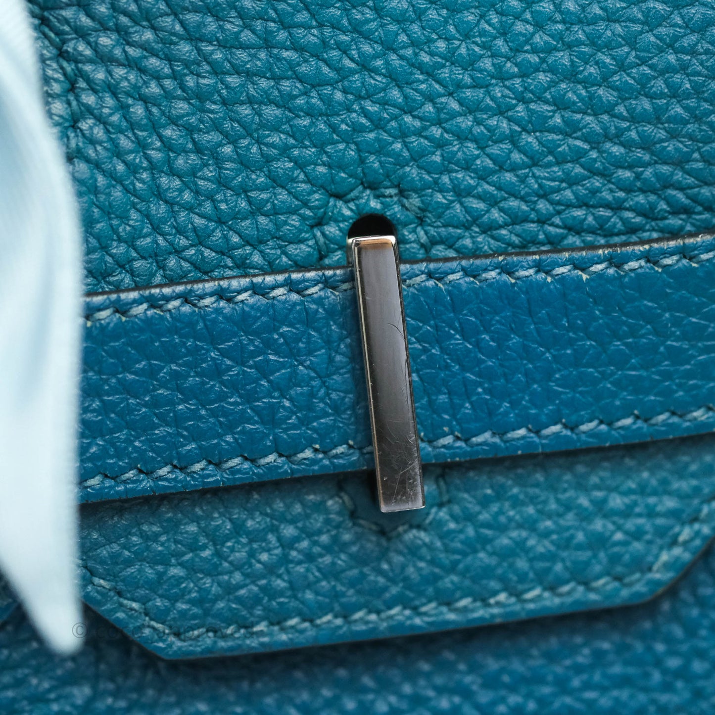 Hermès Birkin 30 Colvert Clemence Silver Hardware