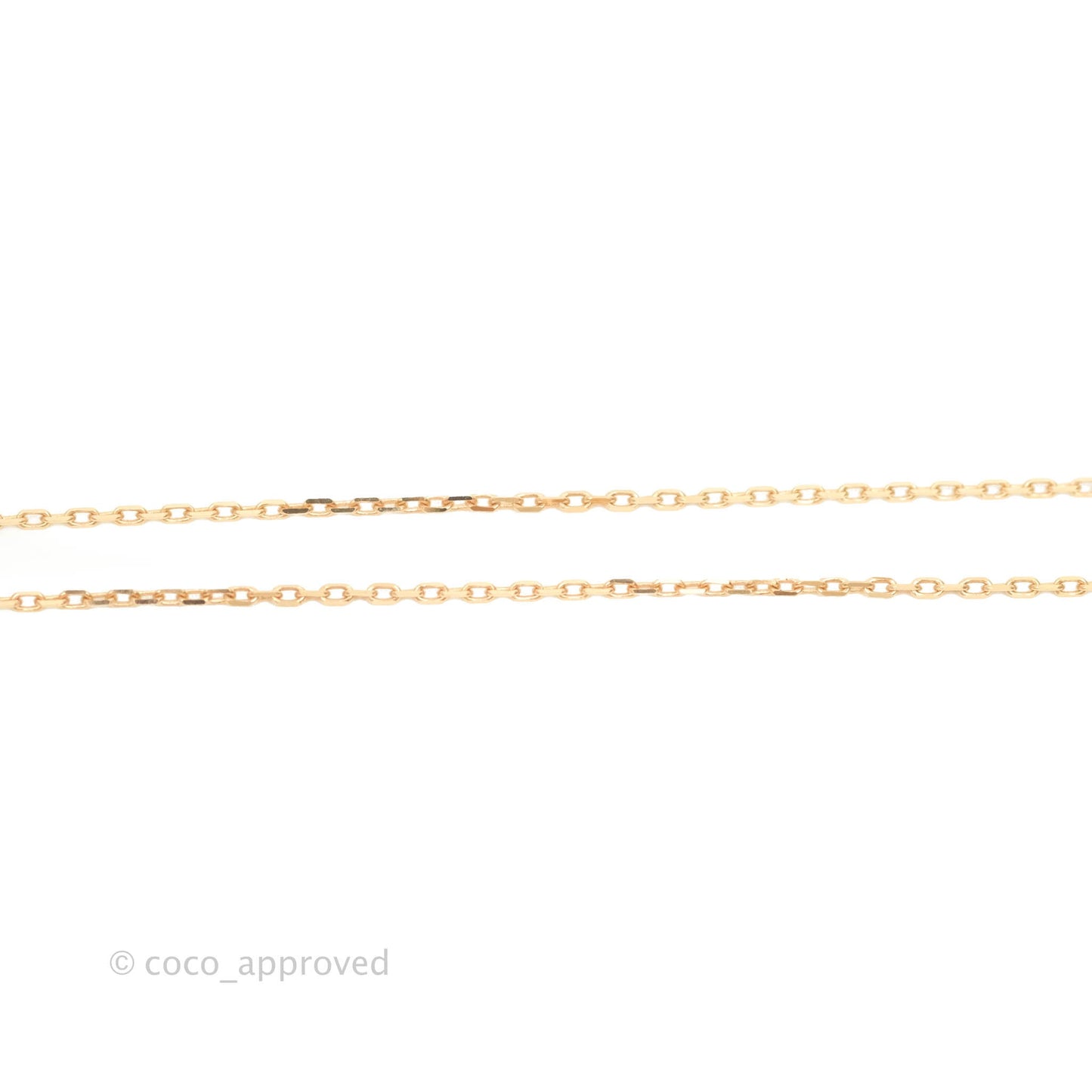 Chaumet L Jeux De Liens Pendant Pink Gold and Diamond Necklace