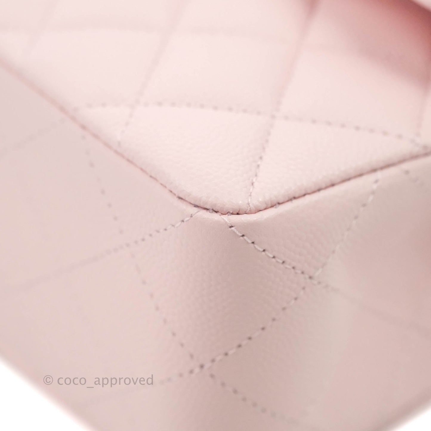 Chanel Classic Small S/M Flap Pink Caviar Gold Hardware 22S