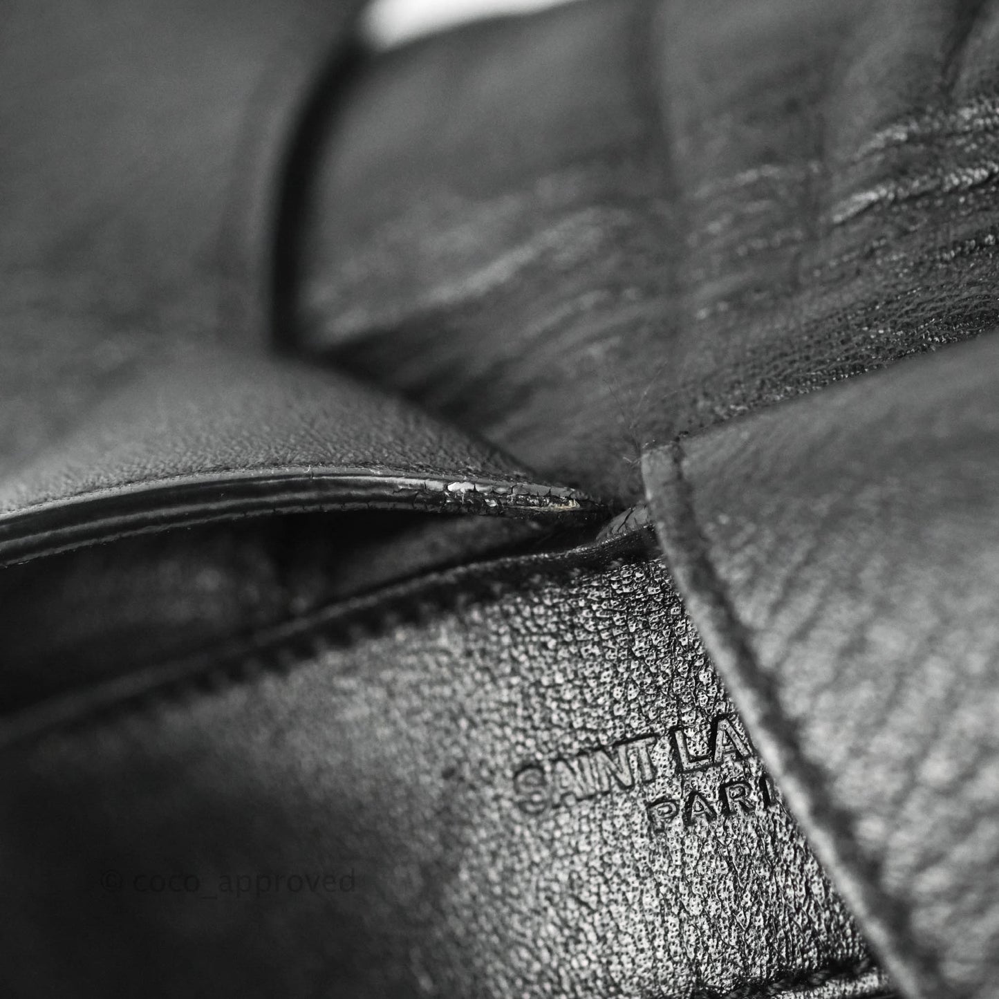 Saint Laurent Festival Fringe Backpack Black Calfskin