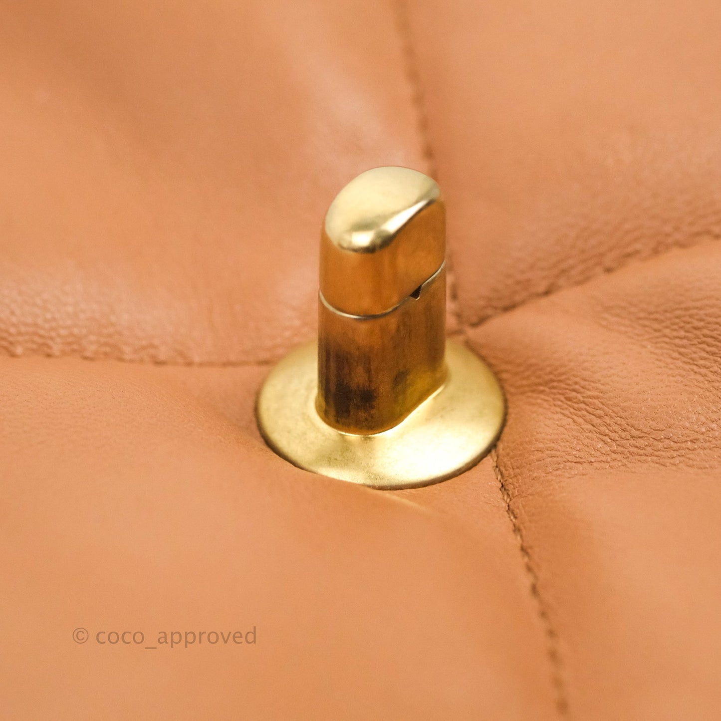 Chanel 19 Small Caramel Dark Beige Lambskin Mixed Hardware 21K