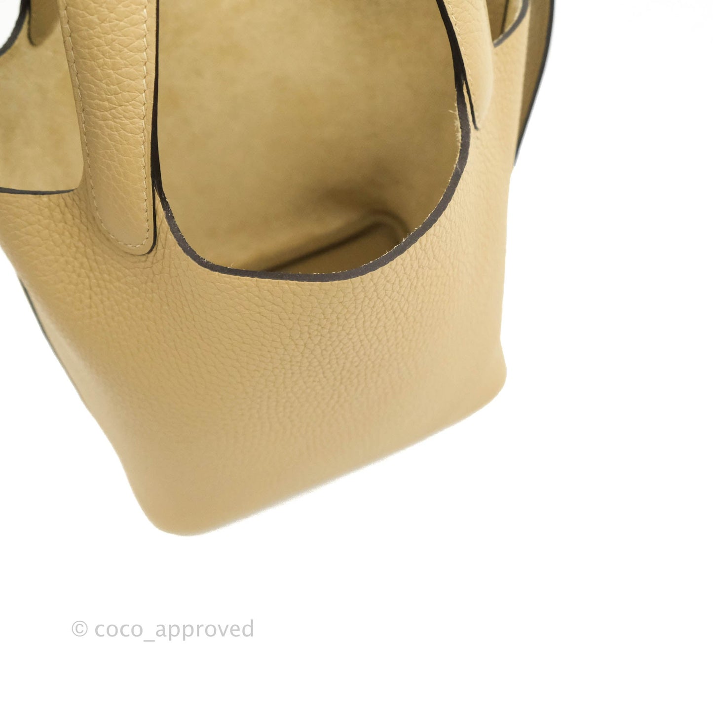 Hermès Picotin 18 PM Clemence Trench Gold Hardware