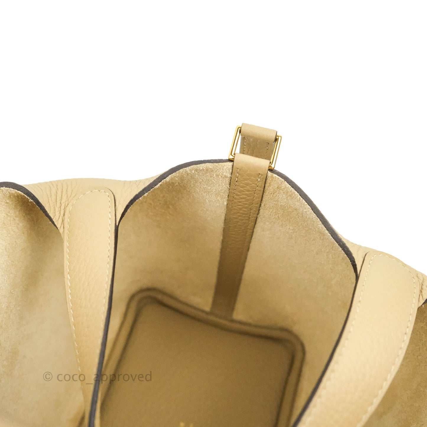 Hermès Picotin 18 PM Clemence Trench Gold Hardware