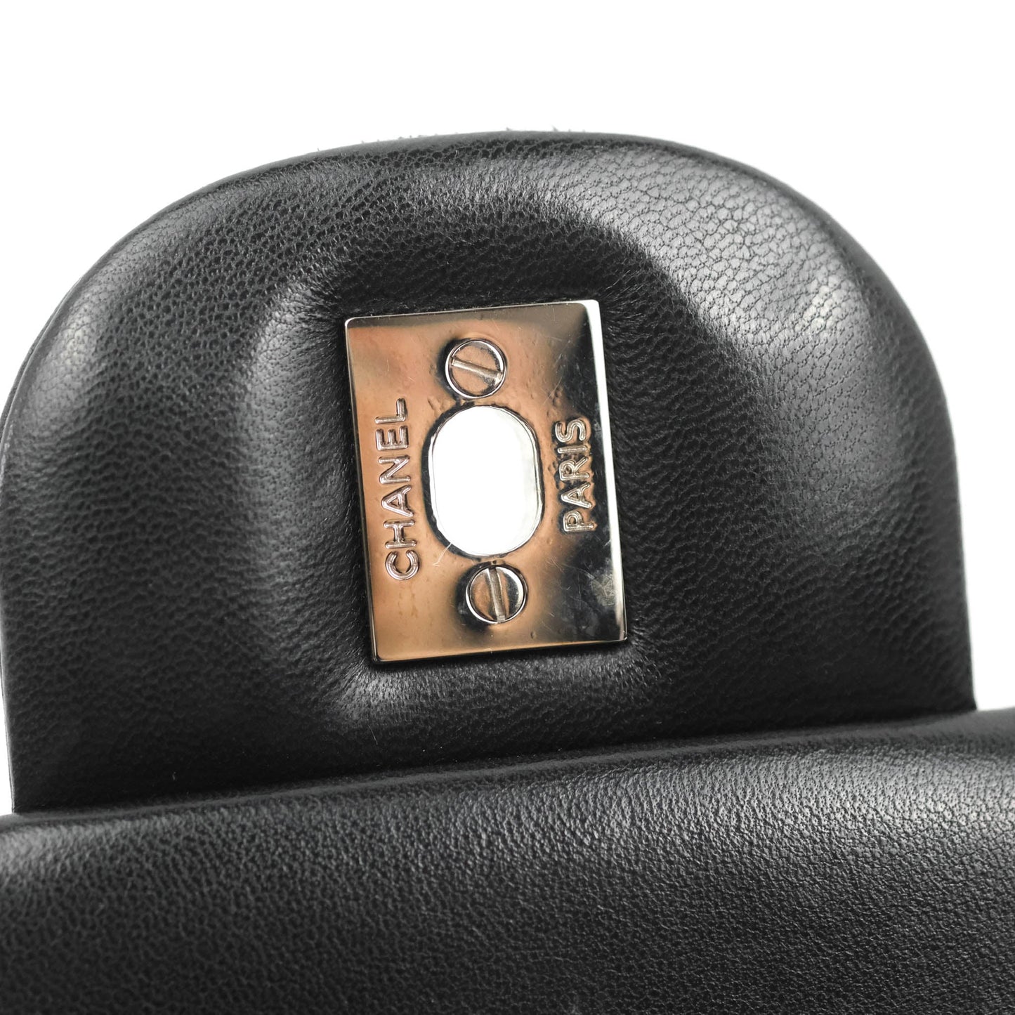 Chanel Jumbo Double Flap Black Lambskin Silver Hardware⁣⁣