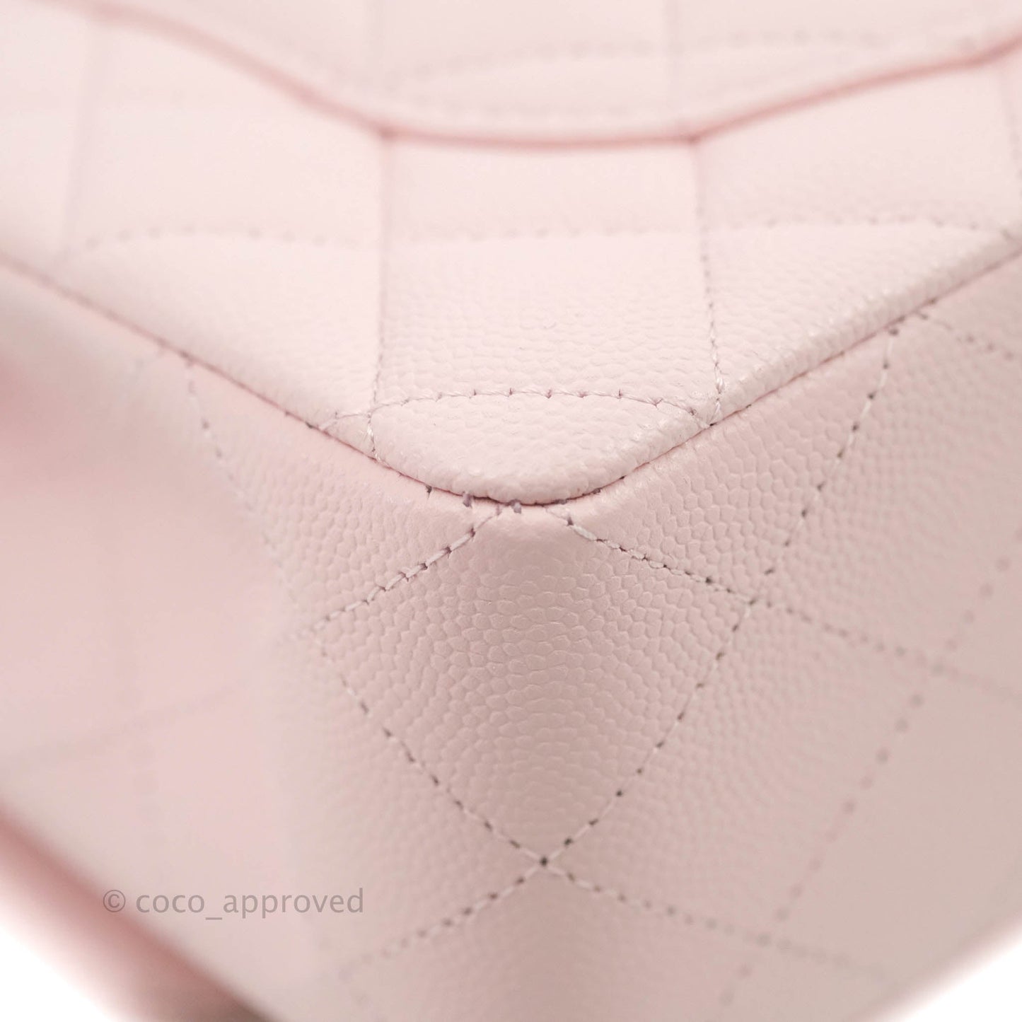 Chanel Classic Small S/M Flap Pink Caviar Gold Hardware 22S