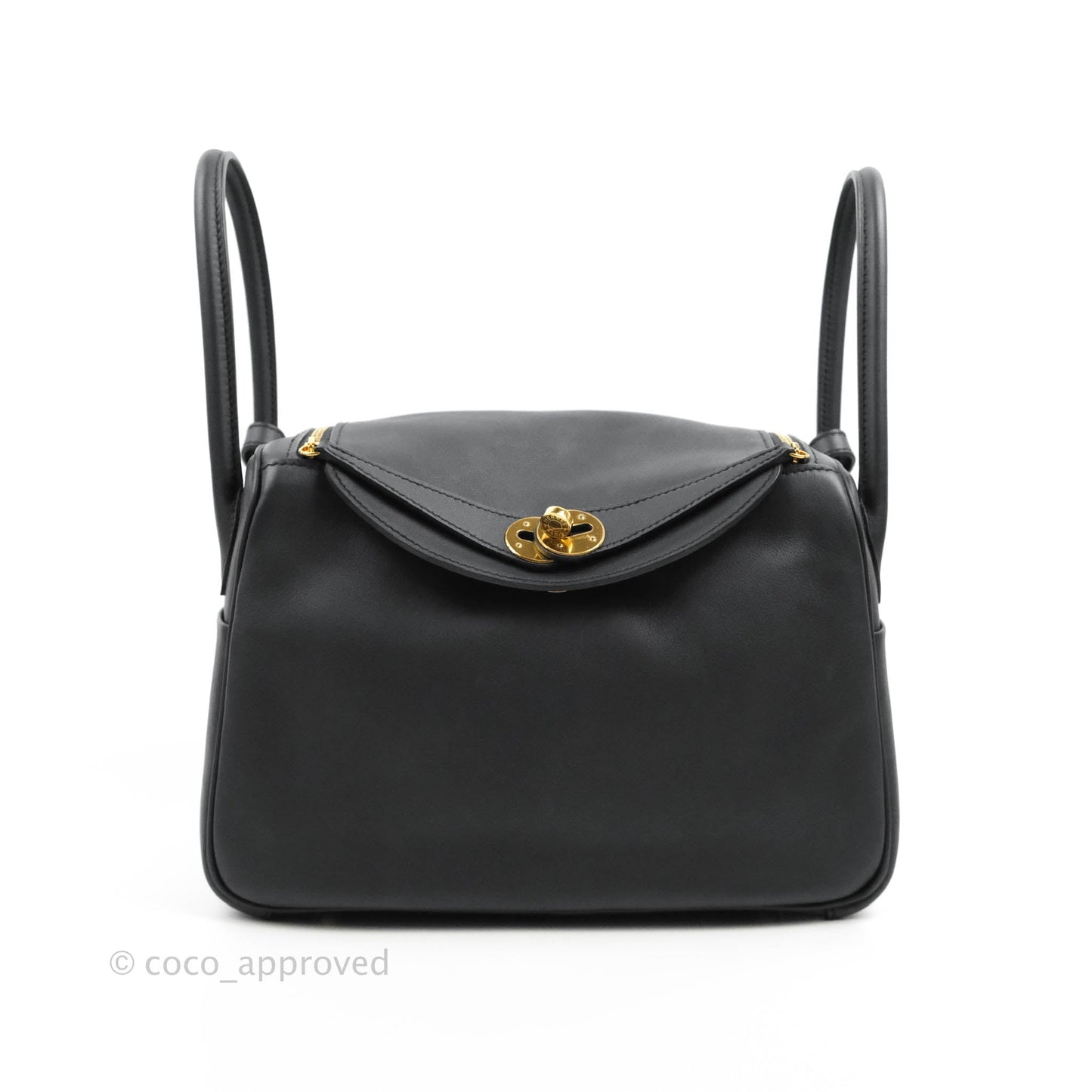 Hermès Lindy 26 Navy Swift Gold Hardware Special Edition