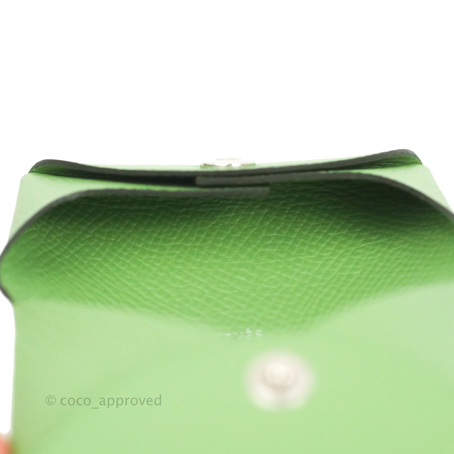 Hermès Bastia Coin Purse Pistache